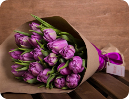 Праздничная доставка цветов — от 70 грн